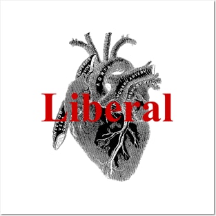 Bleeding Heart Liberal II Posters and Art